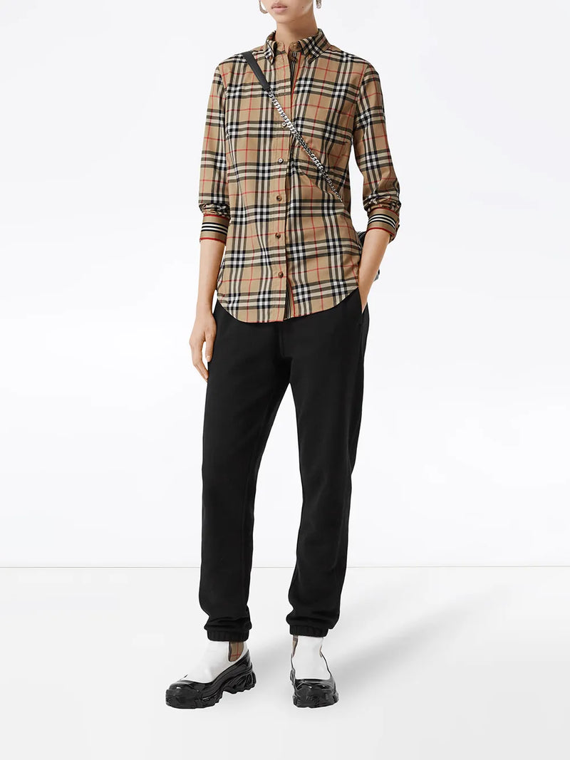 BURBERRY VINTAGE CHECK LAPWING SHIRT